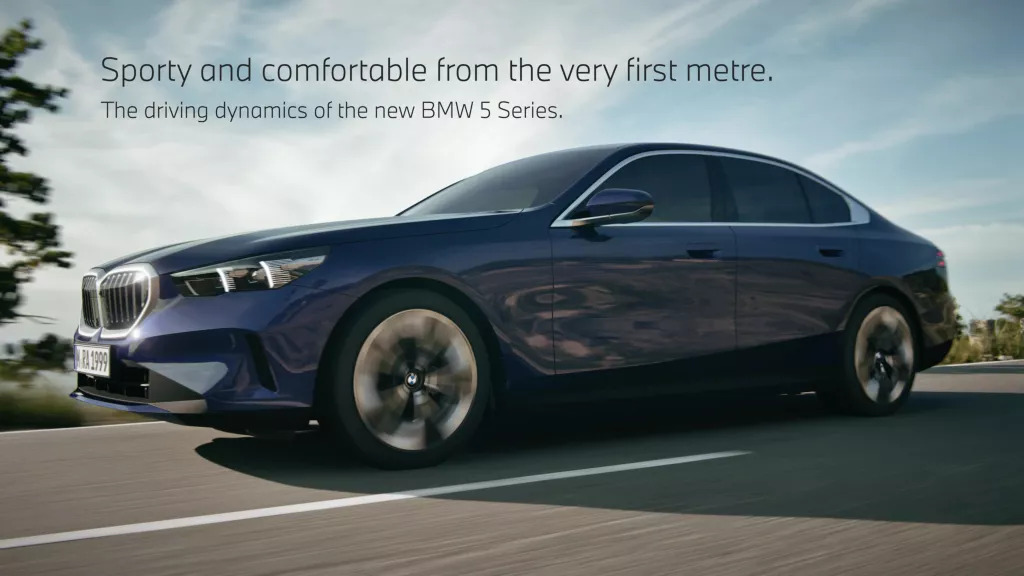 A BMW 5 VEZETÉSE.